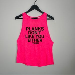 VSX SPORT hot pink Gym workout tank top XS